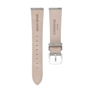 Light Gray Suede Leather Strap