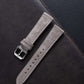 Light Gray Suede Leather Strap